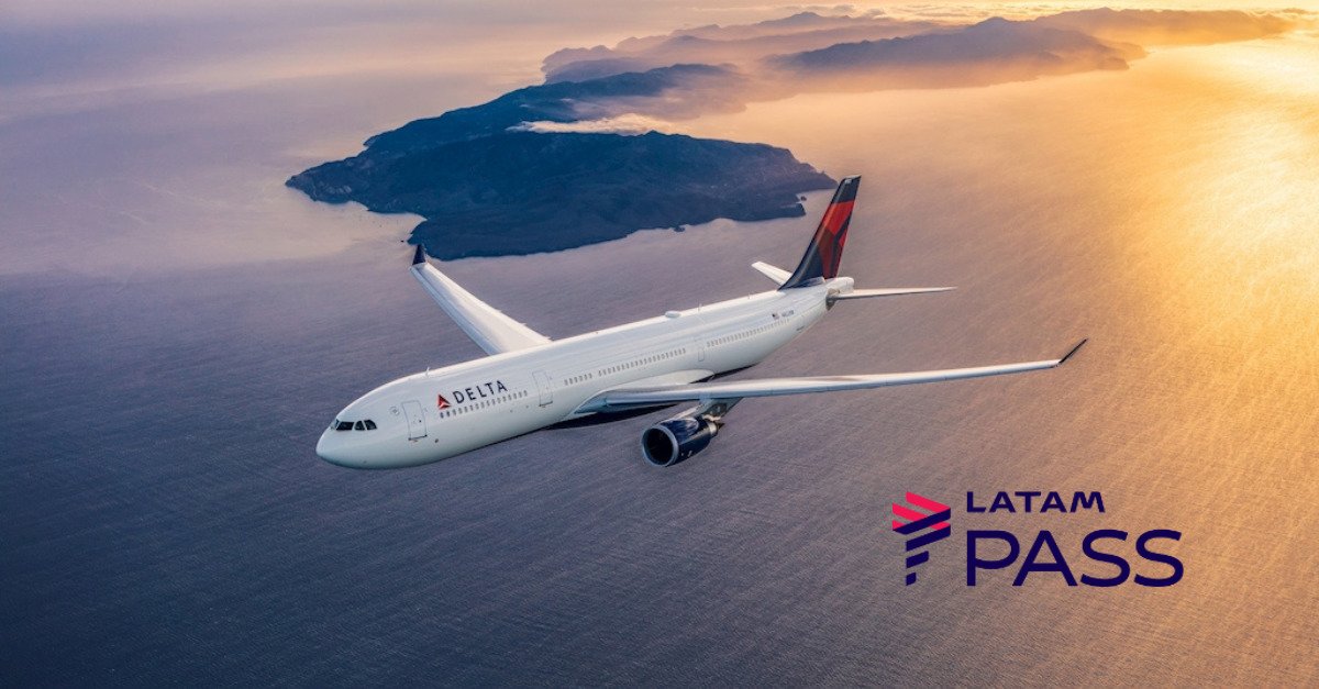 Imagem ilustrativa sobre Delta dobra bônus de milhas na LATAM e firma parceria com Hyatt, encerrando acordo com American