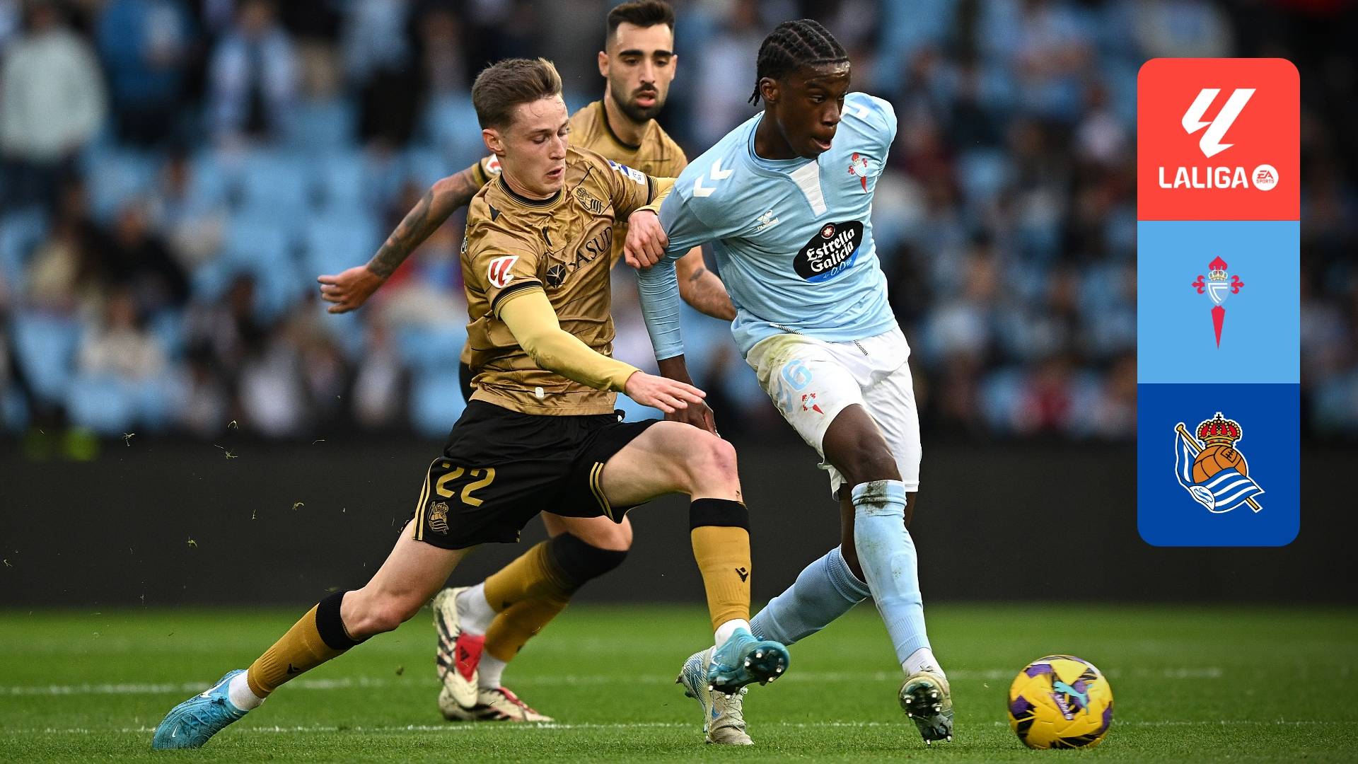 Imagem ilustrativa sobre Real Sociedad x Celta de Vigo: duelo LaLiga já tem data, horário e onde assistir