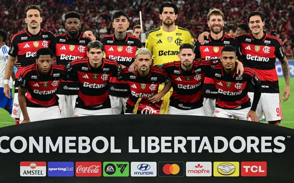 Imagem ilustrativa sobre Flamengo garante vaga na semifinal da Libertadores com gol de Arrascaeta