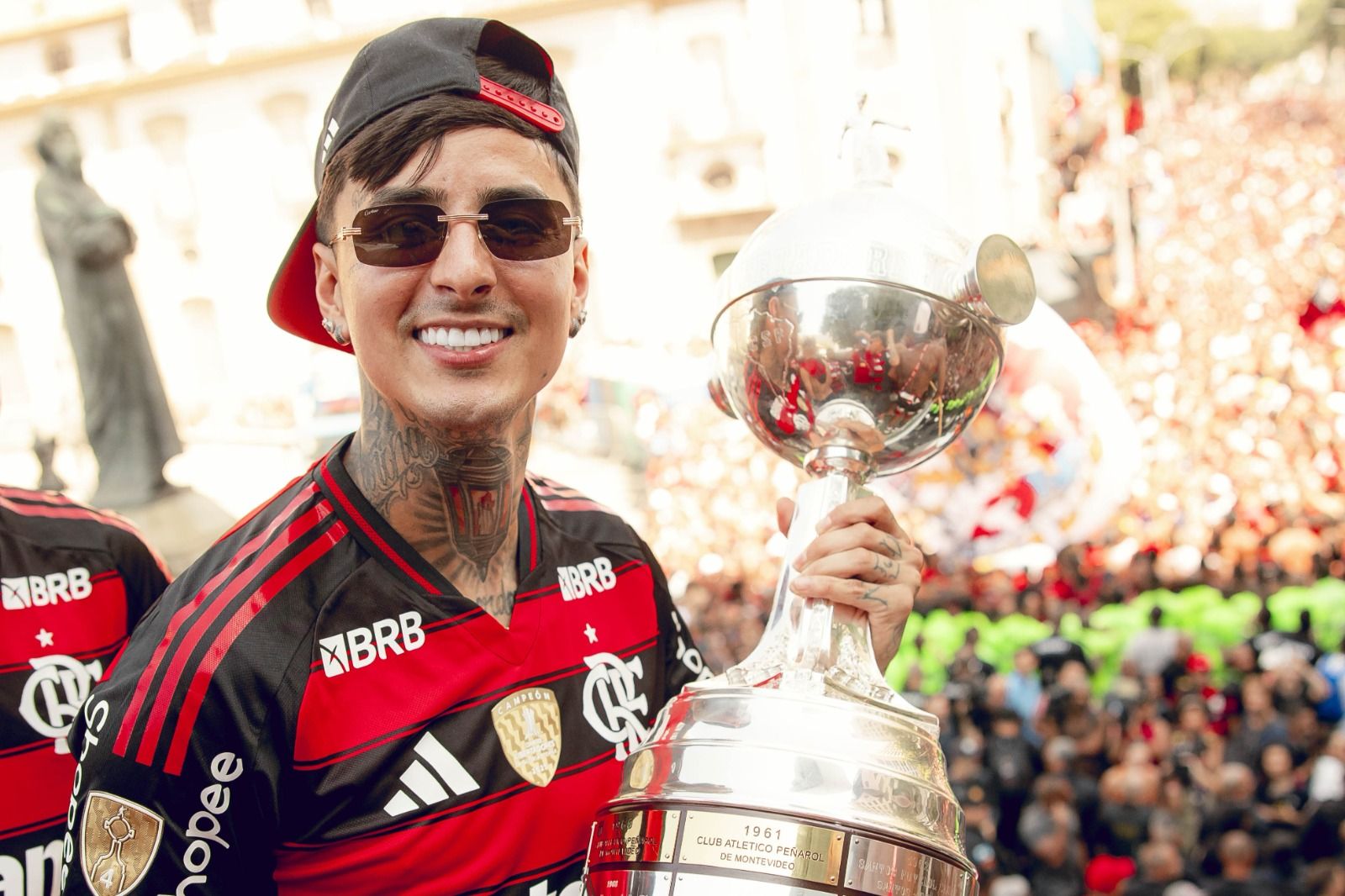 Imagem ilustrativa sobre Regulamento da Conmebol prevê punição ao Flamengo por conta de Erick Pulgar