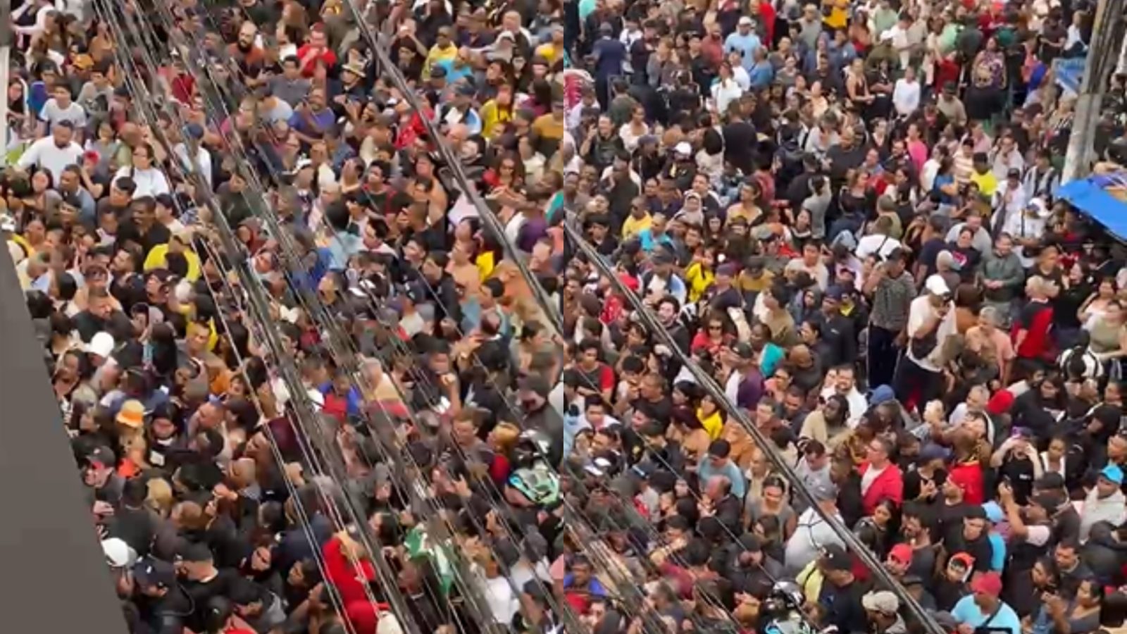 Imagem ilustrativa sobre Loja popular no Brás inaugura com TVs a R$20 e provoca fila de três dias que bloqueia a Avenida do Estado