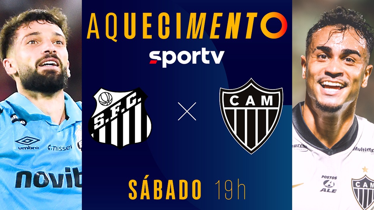 Imagem ilustrativa sobre Santos x Atlético-MG: Onde Assistir, Horário, Escalações e Informações da Sul-Americana