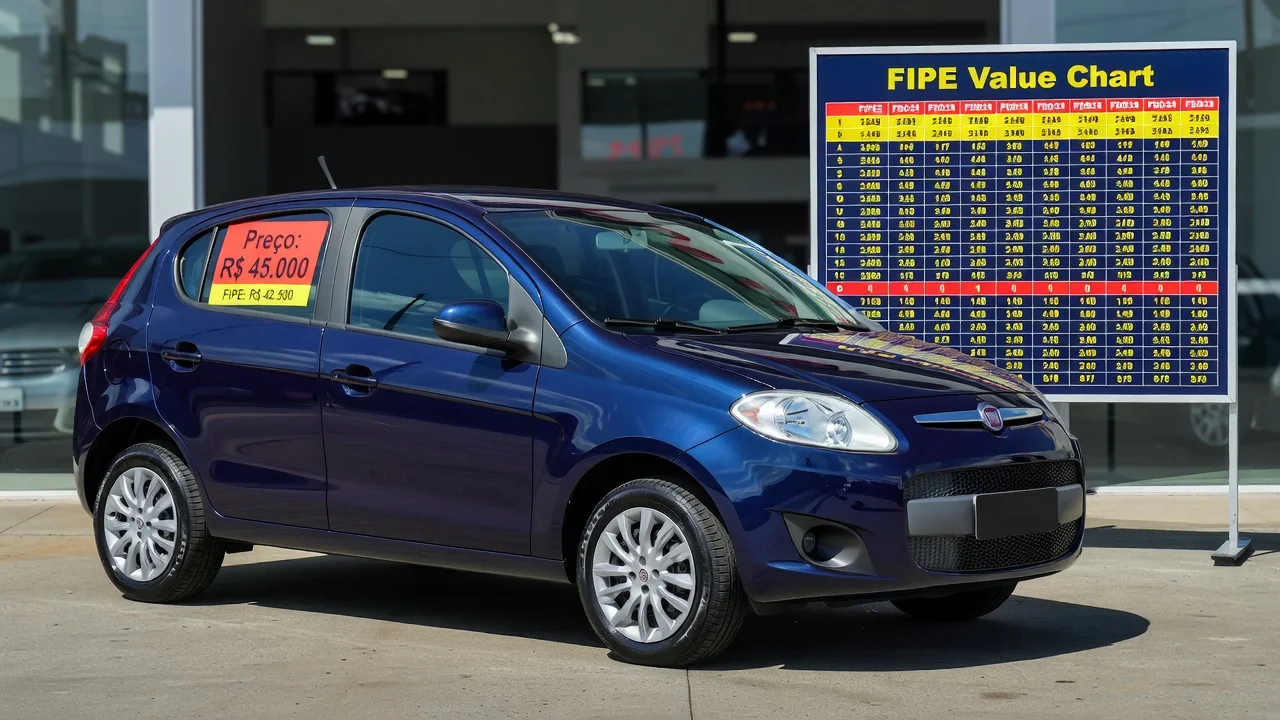 Imagem ilustrativa sobre Fipe em xeque: preços dos 25 carros usados mais buscados despencam até 15,7% em 2026