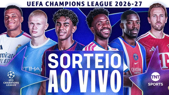 Imagem ilustrativa sobre Sorteio da Champions 2026/27: Assista online no Google Sports e descubra os grupos da Liga dos Campeões