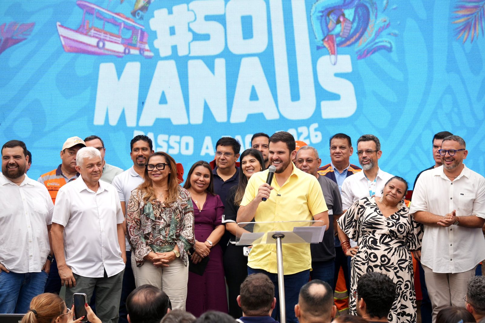 Imagem ilustrativa sobre Sou Manaus Passo a Paço 2026: Festival traz Dennis DJ, Iza, Filipe Ret e 10 dias de alta música