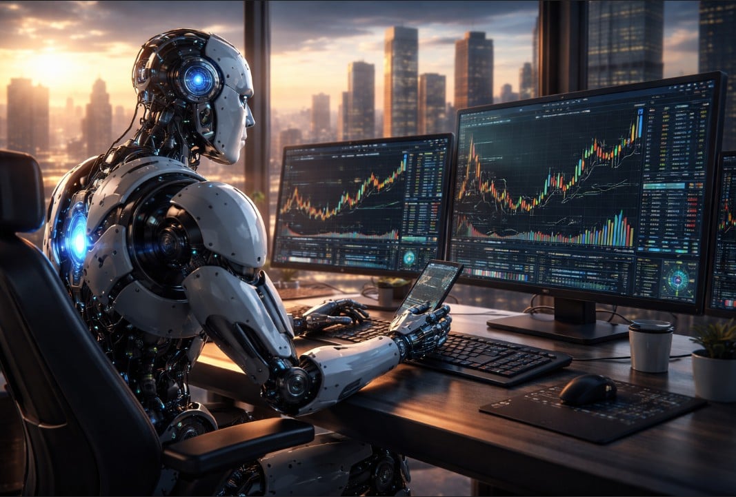 Imagem ilustrativa sobre Binance lança plataforma que deixa robôs de IA trocando criptos como humanos