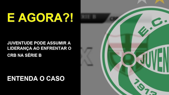 Imagem ilustrativa sobre Juventude vira a maré e assina liderança na Série B após contra-ataque contra o CRB