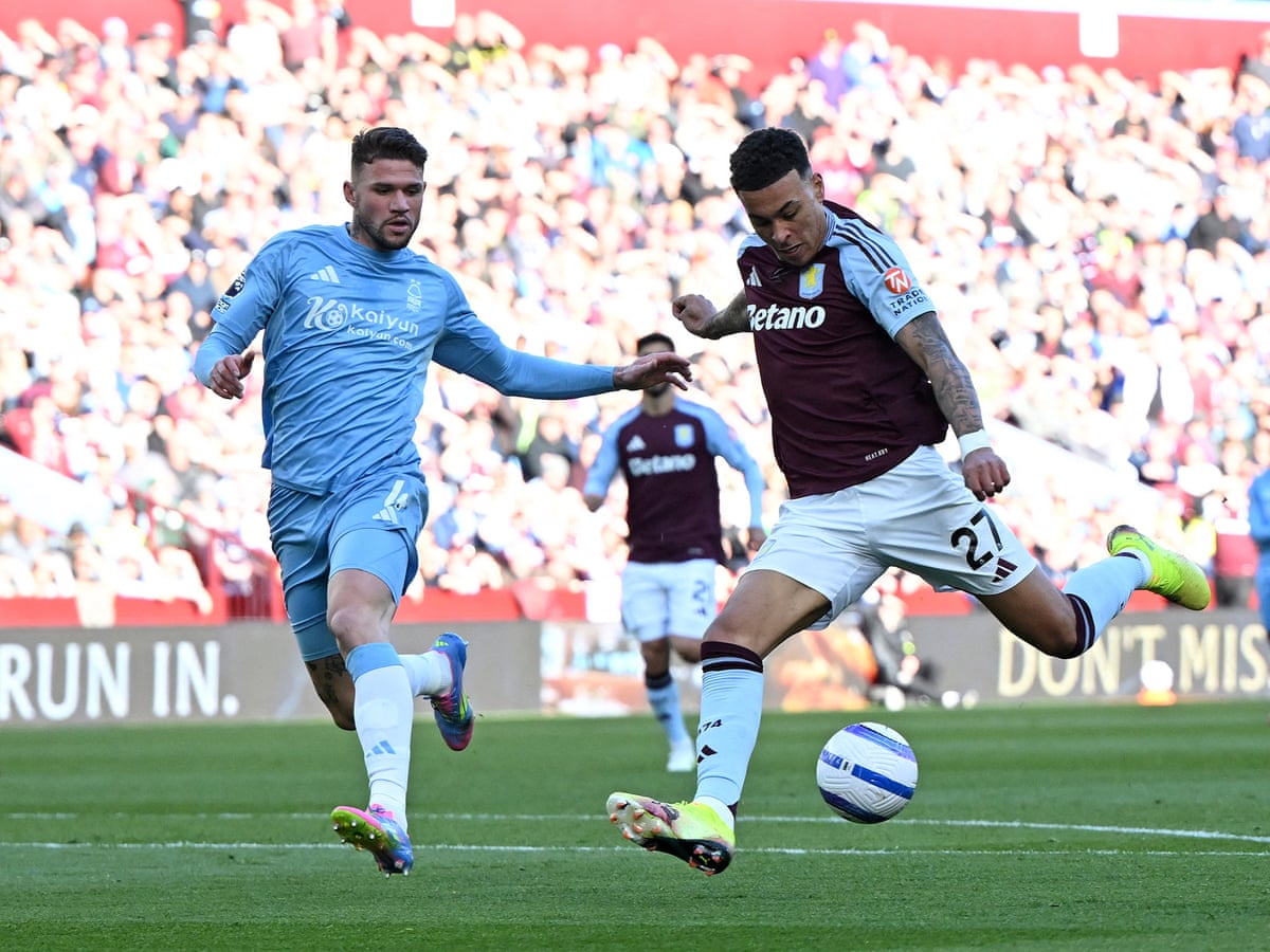 Imagem ilustrativa sobre Aston Villa inicia duelo 0-0 contra Nottingham Forest: como assistir e acompanhar