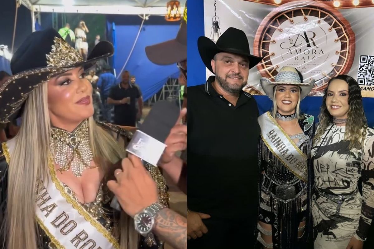 Imagem ilustrativa sobre Rainha de Rodeio de Goiás revela viver em trisal com irmã gêmea e agricultor