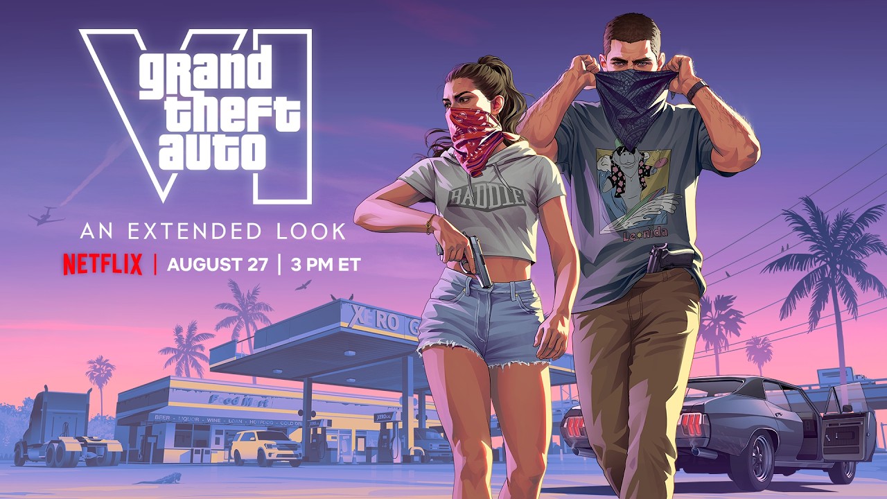 Imagem ilustrativa sobre GTA 6: Rockstar lamenta vazamentos e anuncia trailer na Netflix