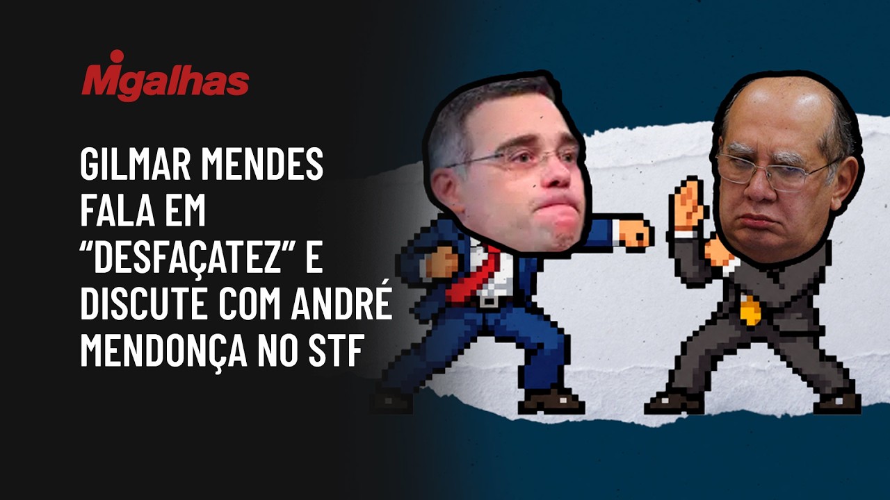 Imagem ilustrativa sobre Gilmar Mendes chama Mendonça de “desfaçatez” ao defender Gonet no STF