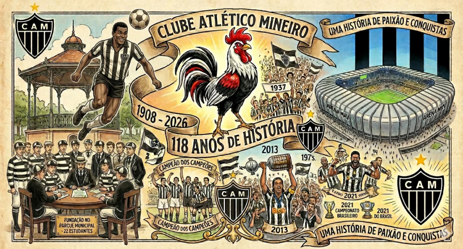 Imagem ilustrativa sobre Daniel Vorcaro, dono da PixBet, teria 25% do Atlético-MG