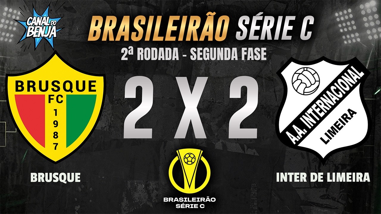 Imagem ilustrativa sobre Brusque enfrenta Inter de Limeira na segunda rodada da Série C e torcida aguarda duelo intenso