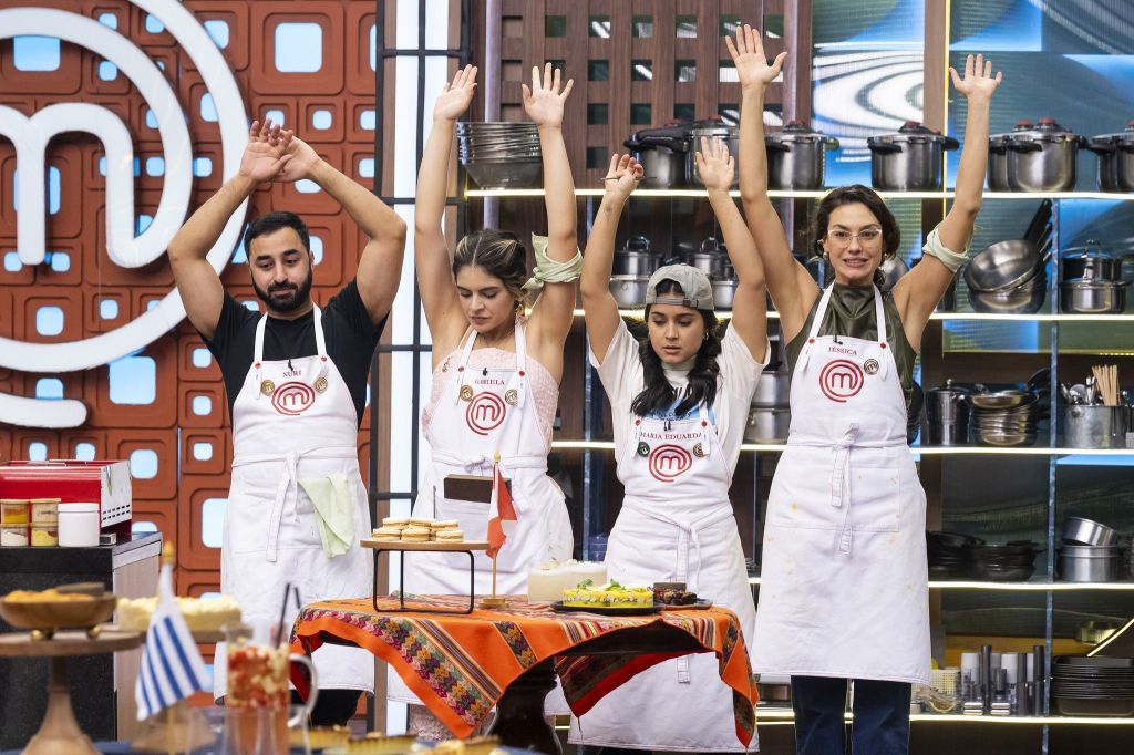 Imagem ilustrativa sobre Nuri cai e fala sobre a morte do pai enquanto MasterChef estreia leilão com ex‑participantes