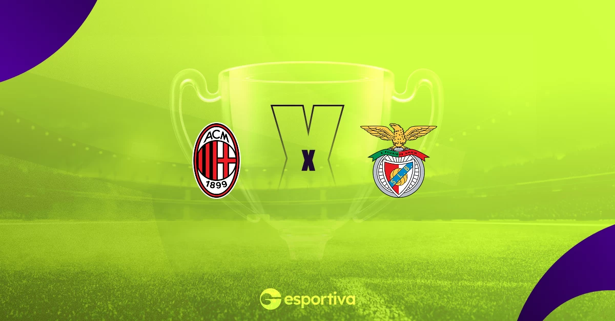 Imagem ilustrativa sobre Milan x Benfica decide vaga nas oitavas; veja horário, onde assistir e escalações