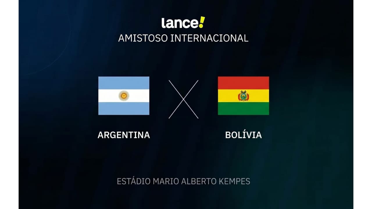 Imagem ilustrativa sobre Argentina x Bolívia: horário, transmissão e escalações amistoso