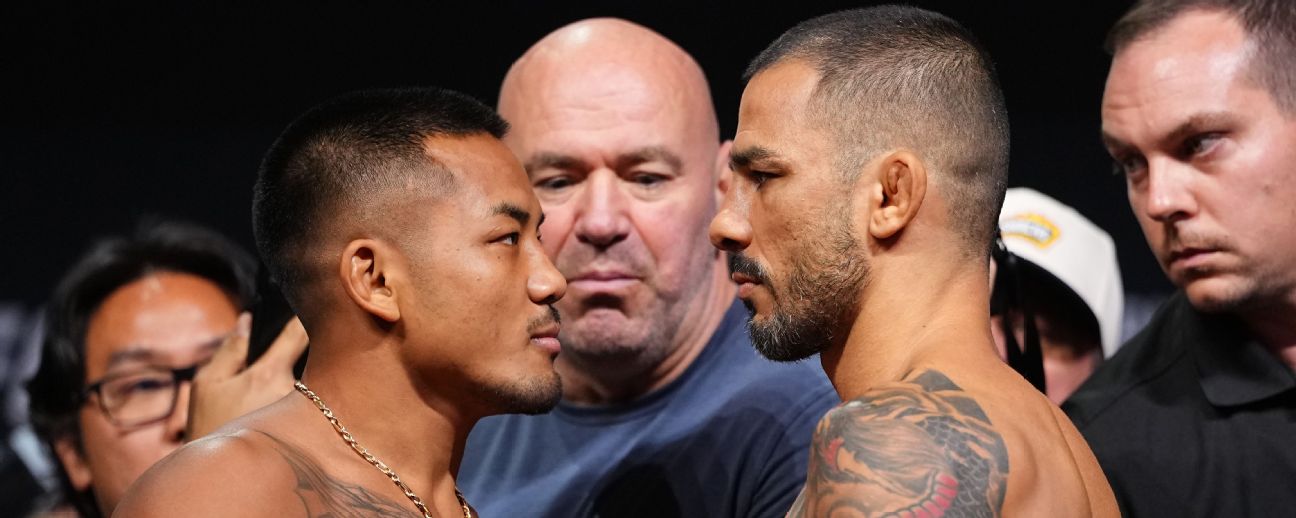 Imagem ilustrativa sobre Joshua Van enfrenta Alexandre Pantoja no UFC 331 e luta para manter o cinturão