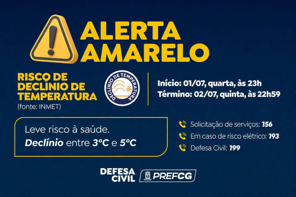 Imagem ilustrativa sobre Paraná coloca 153 cidades em alerta amarelo por queda de temperatura; INMET aciona alerta em 3 regiões