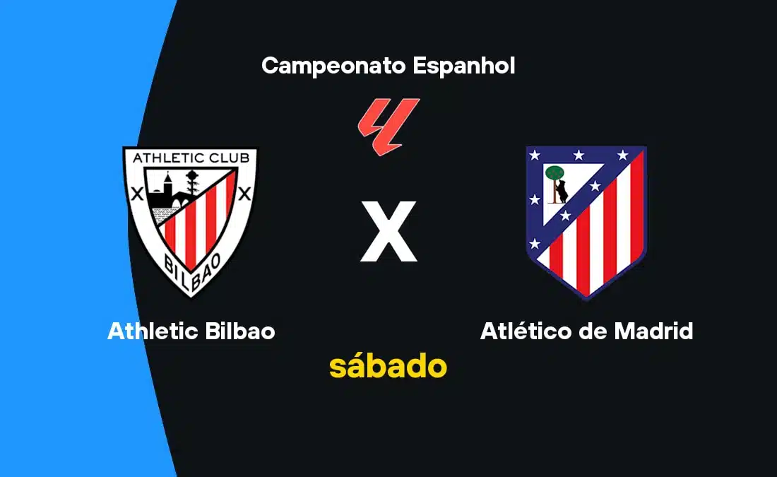 Imagem ilustrativa sobre Athletic Bilbao contrata Atlético Madrid na LaLiga: quem leva a pontuação?