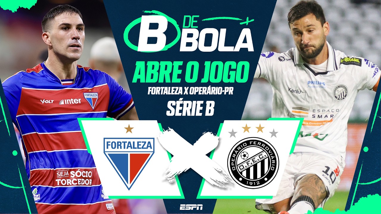 Imagem ilustrativa sobre Fortaleza encara Operário-PR na Série B: horário, escalação e onde assistir