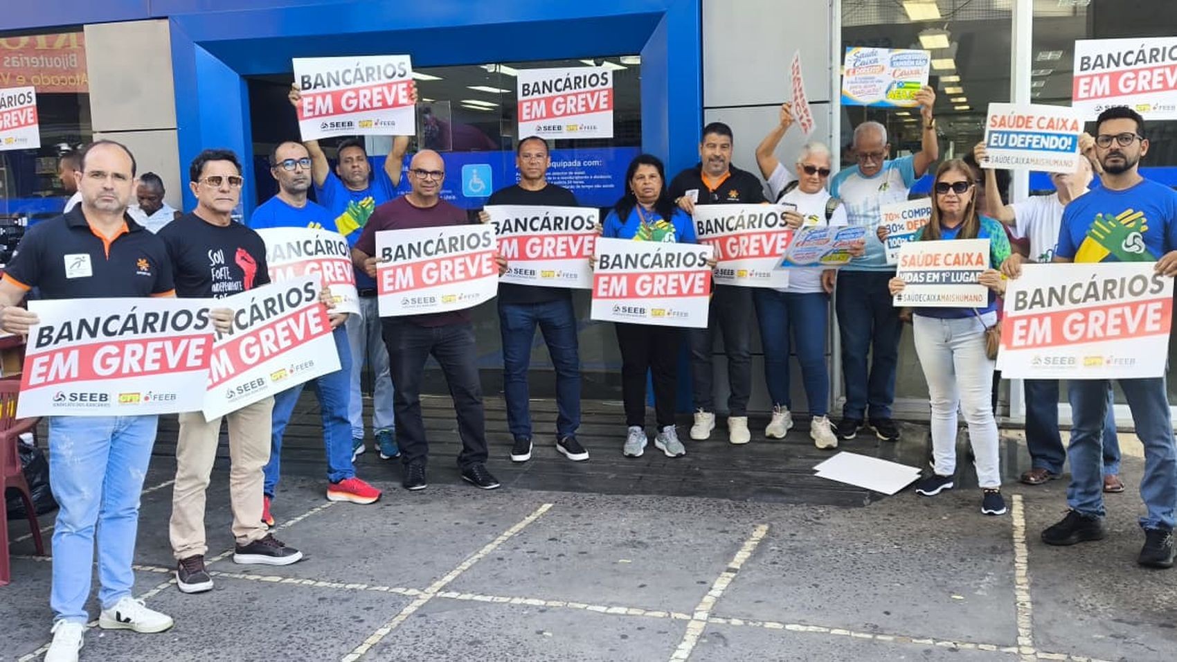 Imagem ilustrativa sobre Caixa Econômica revoga acordo e greve nacional continua após rejeição dos bancários