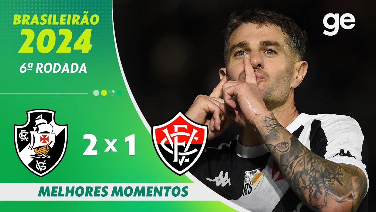 Imagem ilustrativa sobre Vasco vence Vitória por 1 a 0, mesmo com jogador expulso, abre vantagem na Copa do Brasil