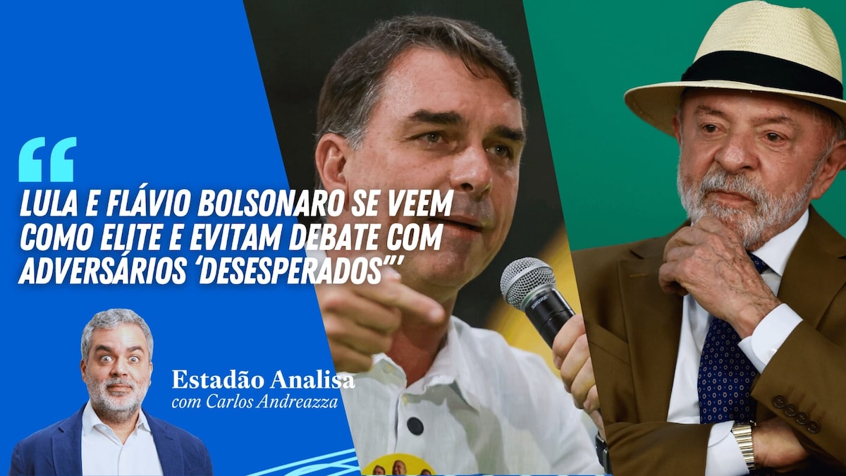 Imagem ilustrativa sobre Lula e Flávio Bolsonaro 'vencem' Debate de 2026 sem aparecer? Saiba a verdade