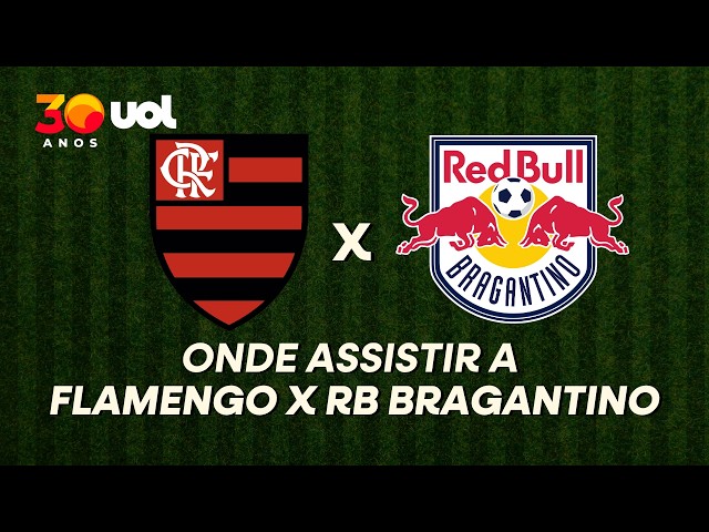 Imagem ilustrativa sobre Flamengo x Bragantino: horário, onde assistir ao vivo e escalações na luta pelo título
