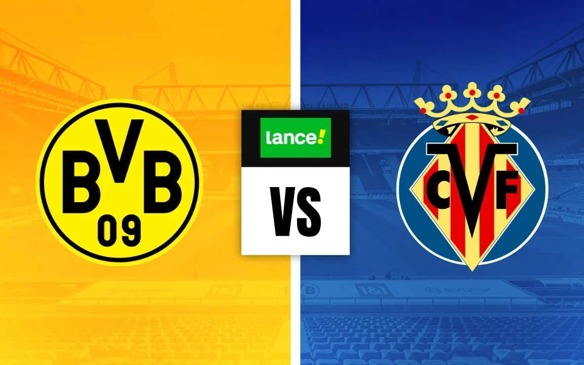 Imagem ilustrativa sobre Borussia Dortmund x Villarreal na Champions: onde assistir, horário e escalações