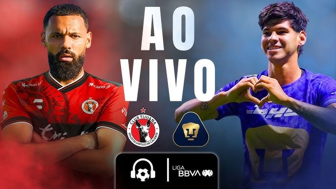 Imagem ilustrativa sobre Tijuana vs Pumas na Liga MX: escalações, horário e onde assistir