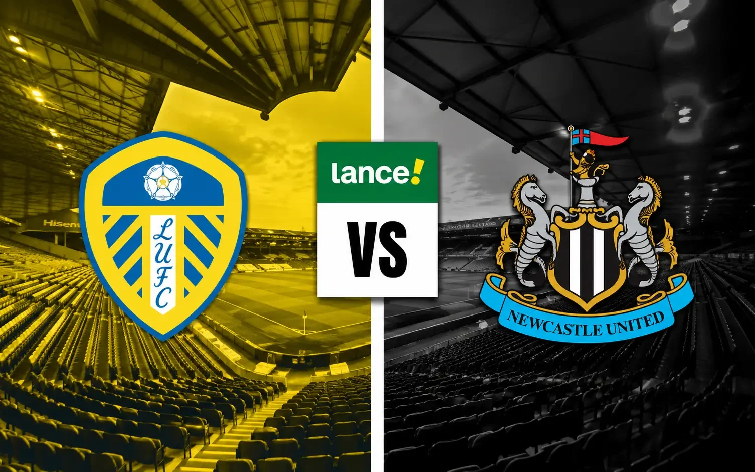 Imagem ilustrativa sobre Leeds x Newcastle: horário, onde assistir e escalações que podem mudar a classificação da Premier League
