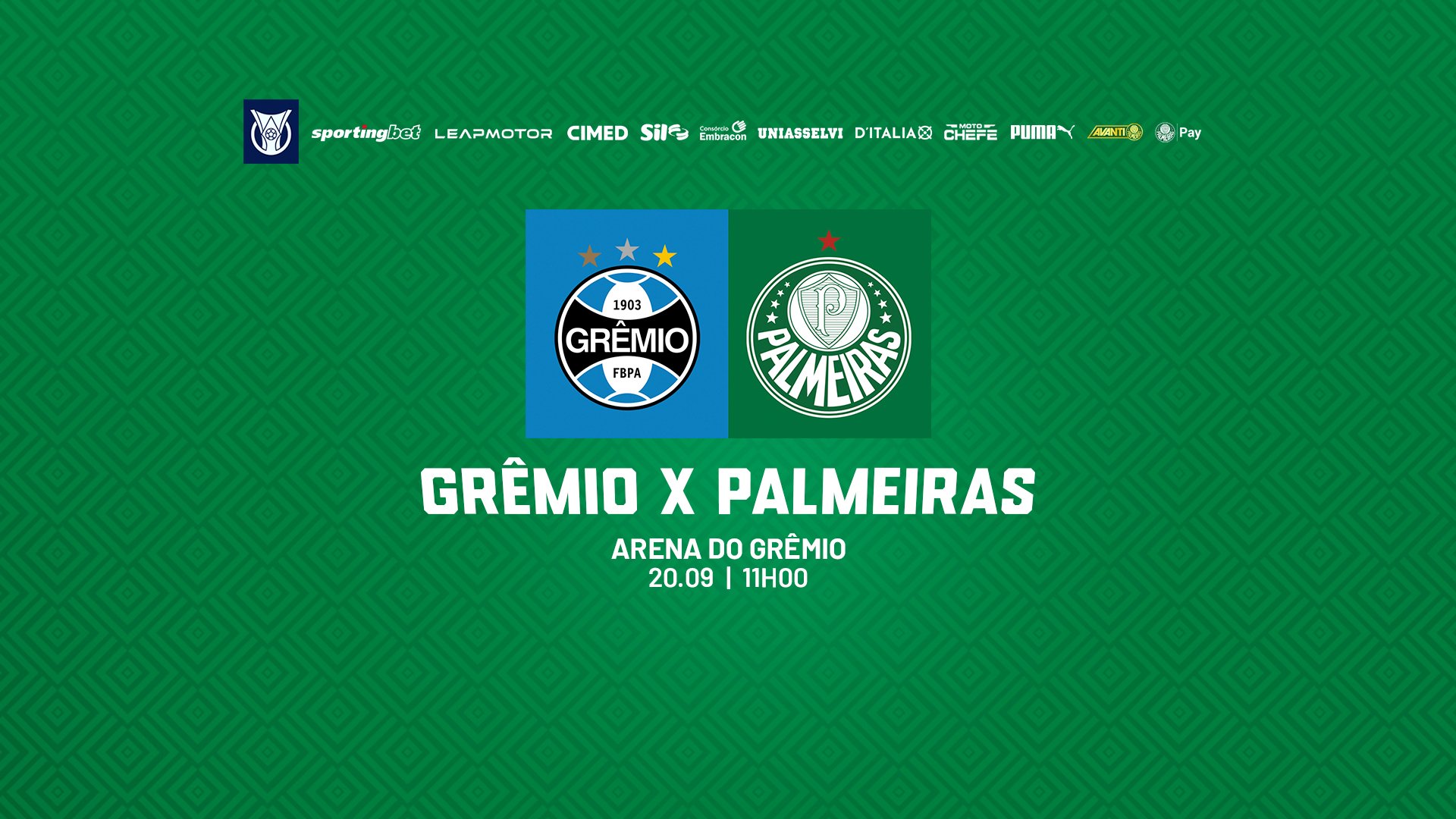 Imagem ilustrativa sobre Grêmio x Palmeiras: Renato Gaúcho coloca três zagueiros e busca vitória na rodada 28