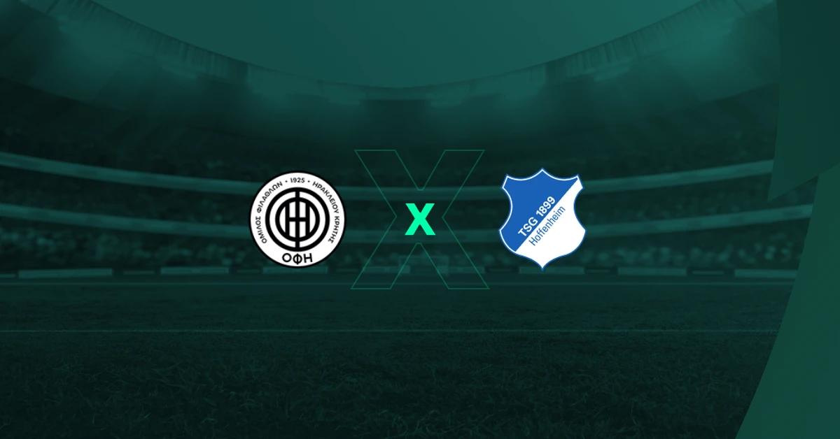 Imagem ilustrativa sobre OFI Creta enfrenta Hoffenheim: escalações, odds e onde assistir ao vivo na Liga Europa