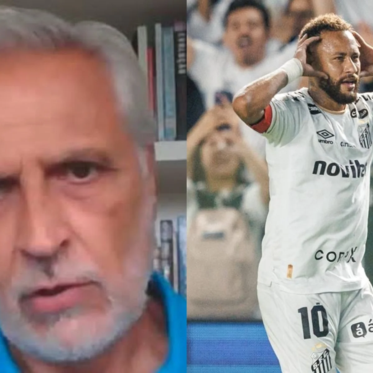 Imagem ilustrativa sobre Neymar explode quando jornalista Sormani muda prazo do duelo X1: ‘Pipocou’ e vitupera repórter