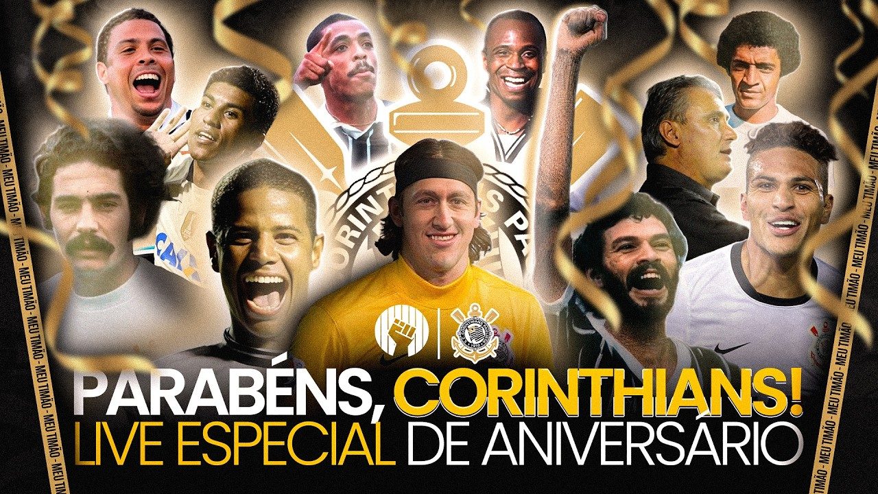 Imagem ilustrativa sobre Corinthians faz 116 anos: live no Meutimao, homenagem ao Palmeiras e retorno do show "Fundadores"