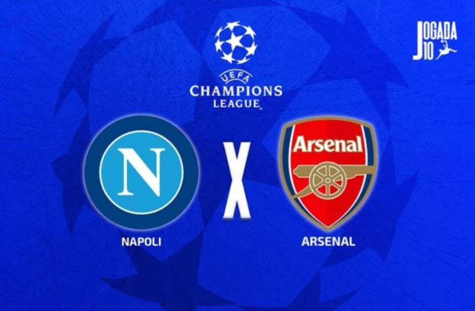 Imagem ilustrativa sobre Napoli x Arsenal na Champions: quando, onde assistir e palpite do duelo que promete emocionar