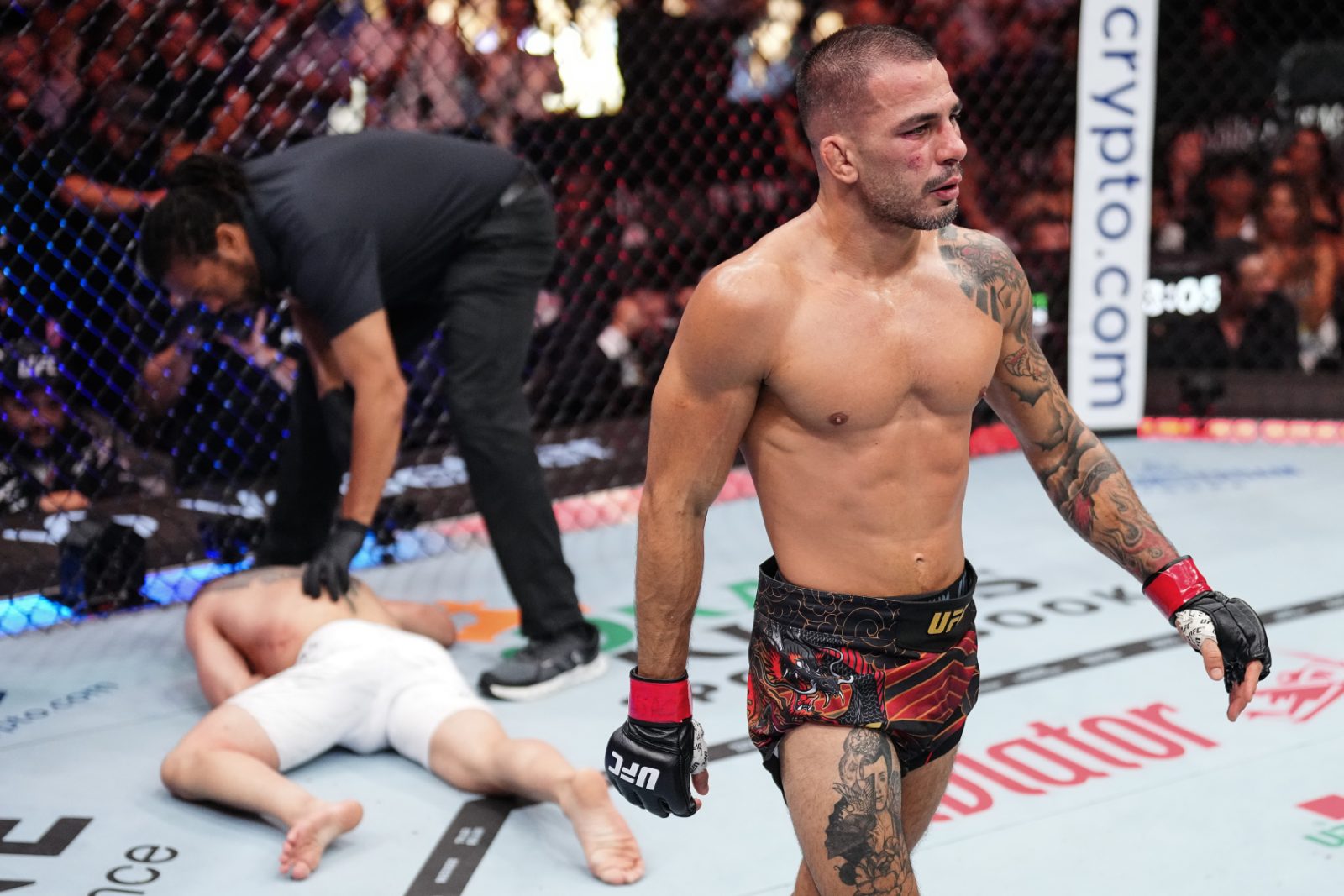 Imagem ilustrativa sobre Pantoja ataca o ego de Van e busca retomar o cinturão no UFC 331