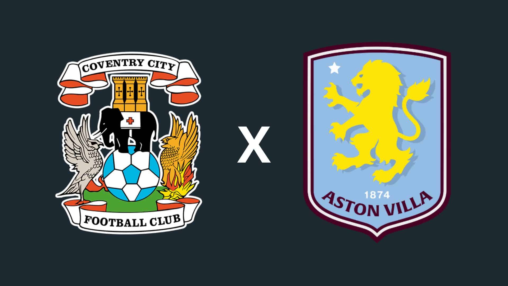 Imagem ilustrativa sobre Coventry City x Aston Villa tem horário, transmissão no Disney Plus e escalações confirmadas para 16/09