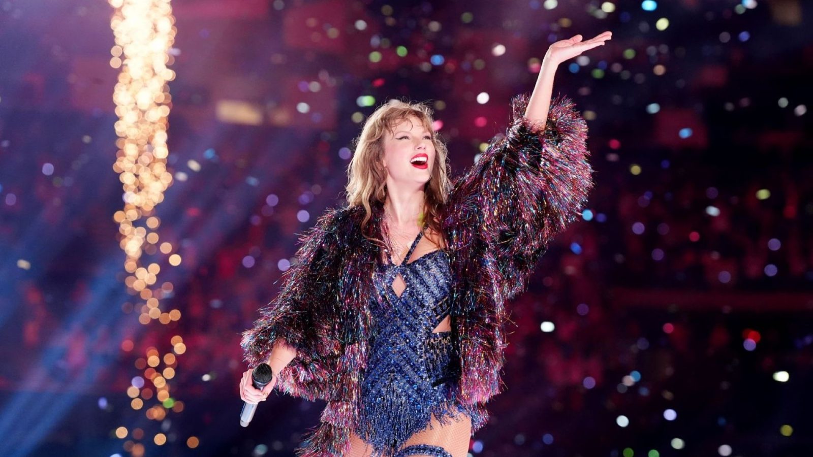 Imagem ilustrativa sobre Taylor Swift lança “Patient Zero” e arrasa com look de menos de R$ 300 no jogo de Travis Kelce