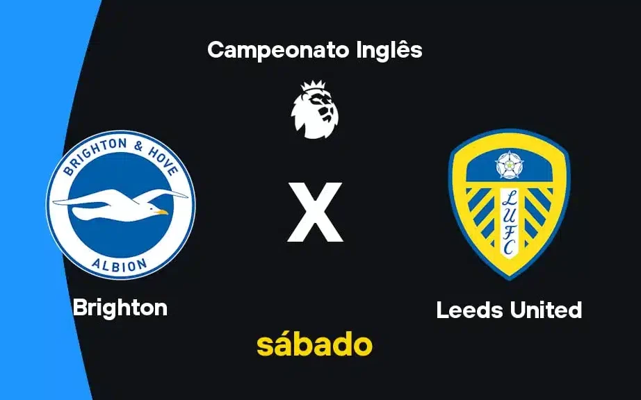 Imagem ilustrativa sobre Brighton x Leeds: duelo de alta potência rola em 5 de setembro na Premier League