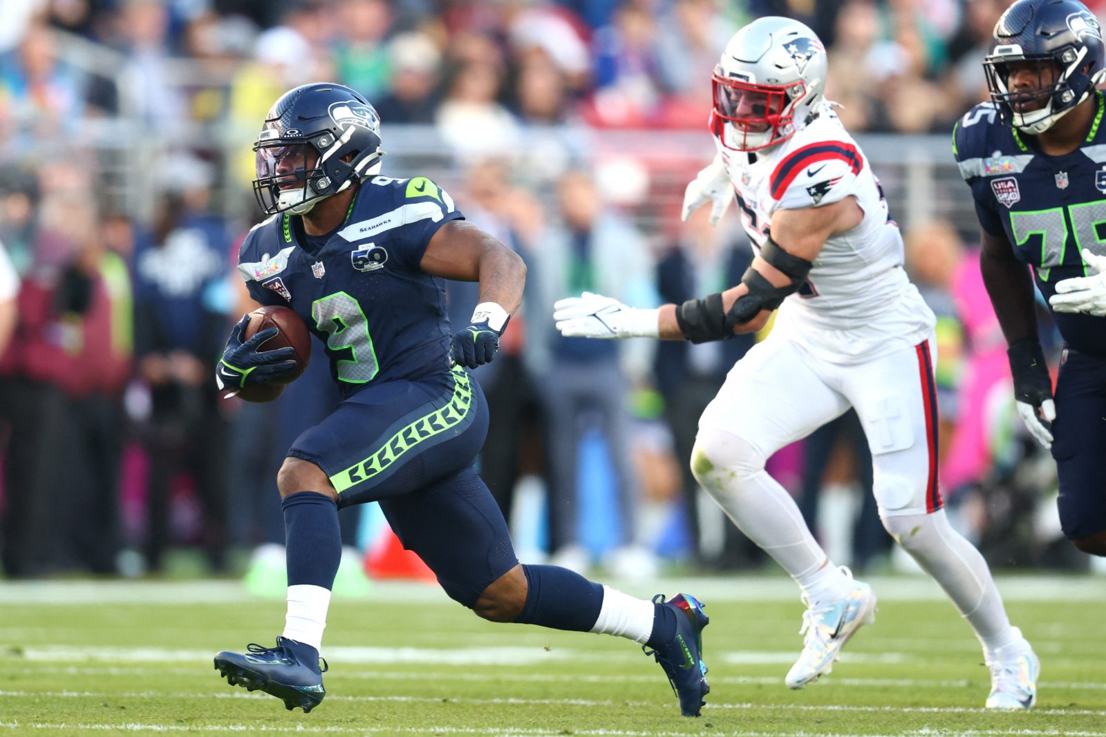 Imagem ilustrativa sobre Seahawks x Patriots abre temporada de 2026 com reedição do Super Bowl LX