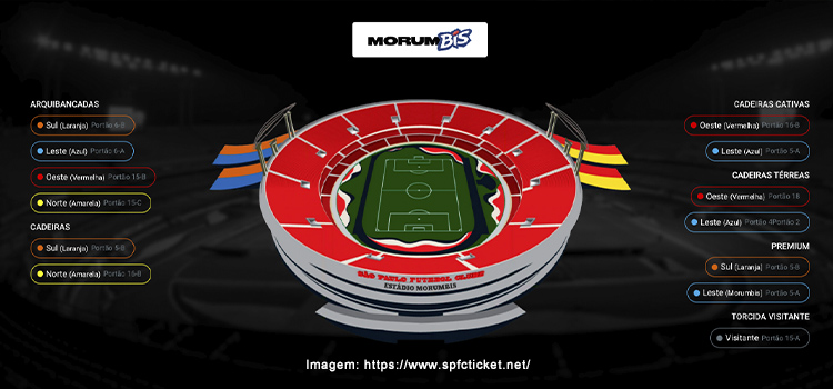 Imagem ilustrativa sobre São Paulo Records 36 Mil Ingressos Vendidos no Morumbí para Enfrentar o Atlético-MG