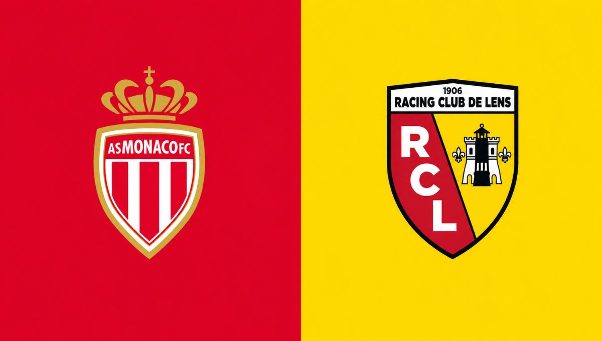 Imagem ilustrativa sobre Monaco, vice‑líder da Ligue 1, enfrenta Lens nesta quinta: horário, escalações e onde assistir