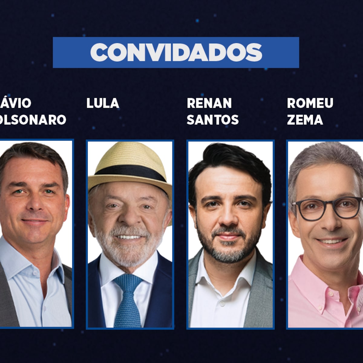 Imagem ilustrativa sobre Zema se vaza do debate Band/Estadão; Lula e Flávio A. ainda não confirmados