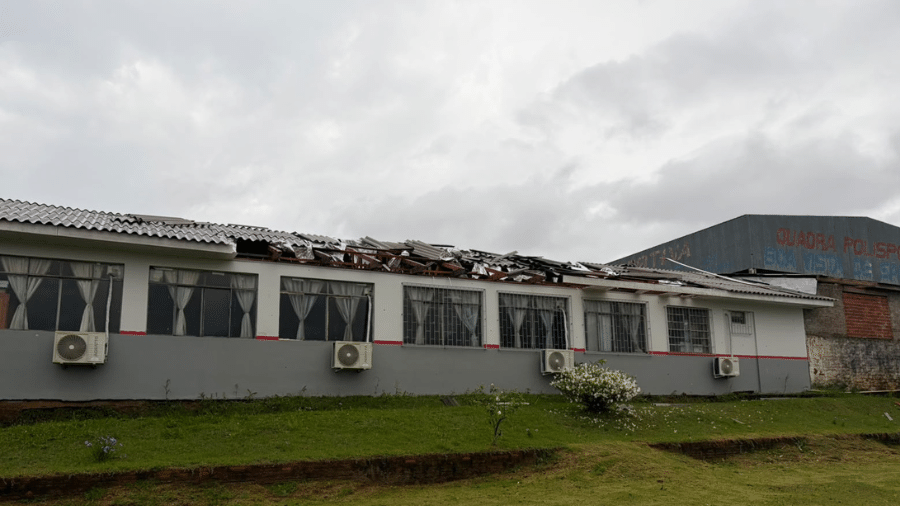 Imagem ilustrativa sobre Alerta vermelho: Dois tornados batem no Paraná enquanto risco se espalha para São Paulo e MS