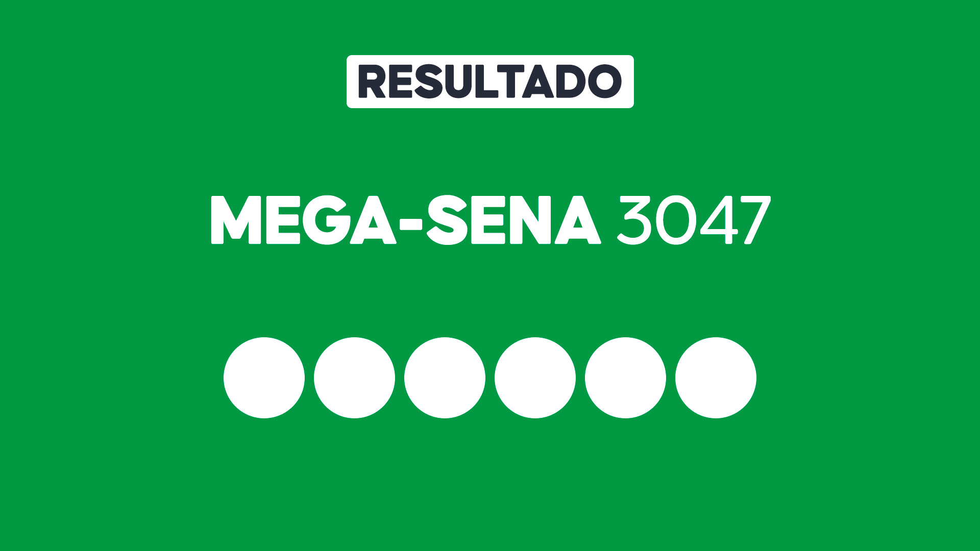 Mega-Sena 3047: R$ 50 milhões em jogo nesta quinta (20) com transmissão ao vivo; confira